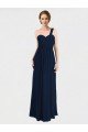 Shop Full Length Long Chiffon Bridesmaid Gown with Sweetheart Neckline Sydney