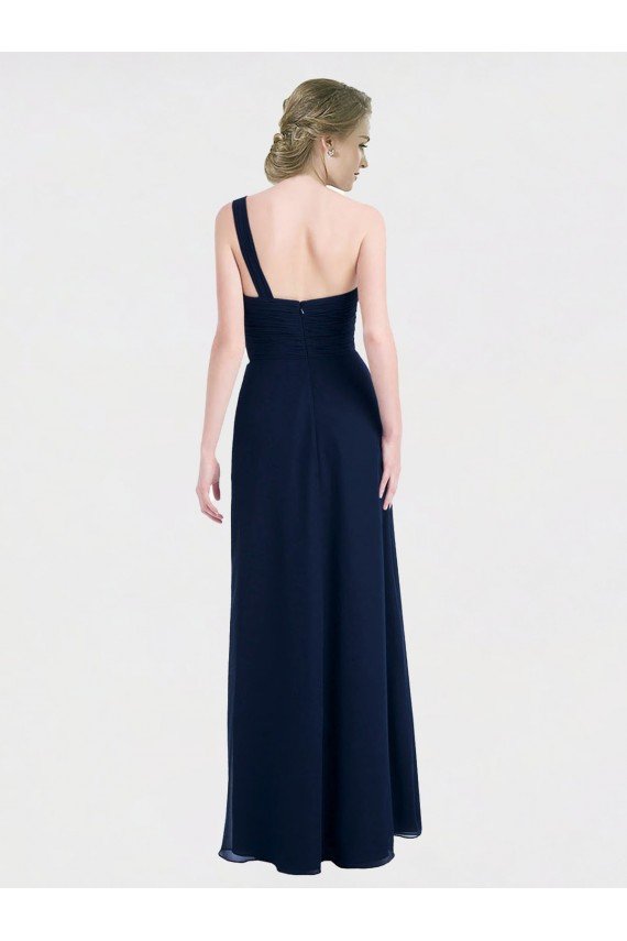 Shop Full Length Long Chiffon Bridesmaid Gown with Sweetheart Neckline Sydney