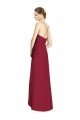 Shop Draped V-Neck High Low Chiffon Bridesmaid Dress Sydney