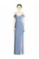 Shop Draped Cold Shoulder Sweetheart Long Chiffon Formal Bridesmaid Dress Sydney