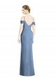 Shop Draped Cold Shoulder Sweetheart Long Chiffon Formal Bridesmaid Dress Sydney