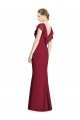 Shop V-Neck V-Back Long Chiffon Bridesmaid Dress Sydney