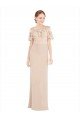 Shop Off the Shoulder Sleeves Sheath Chiffon Bridesmaid Dress / Prom Dress Sydney