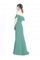 Off the Shoulder Bohemian Chiffon Bridesmaid Dress Sydney