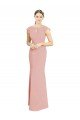 Shop Chiffon Cap Sleeves Long Bridesmaid Dress with Keyhole Sydney
