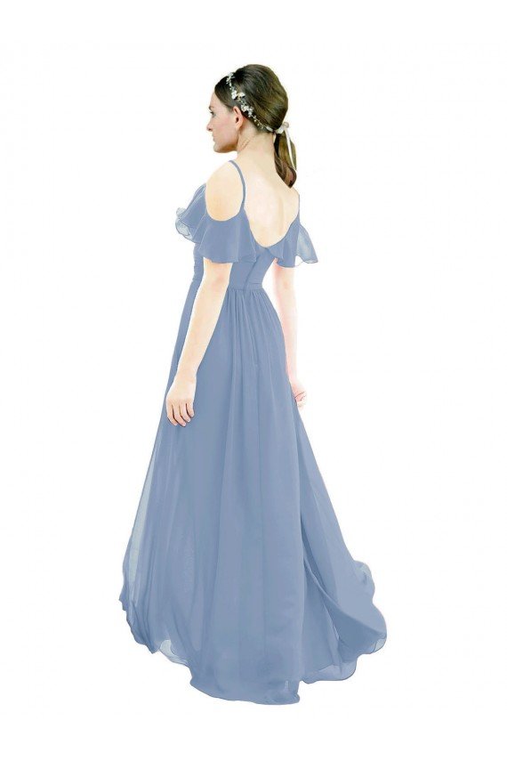 Shop Pleated One Shoulder A-Line Chiffon Bridesmaid Dress Sydney