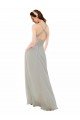 Shop Chiffon Bridesmaid Dress with Ruched Draped Bodice Sydney