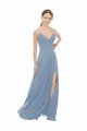 Shop Sexy Chiffon Bridesmaid Dress with V-Neck Lace Bodice Sydney