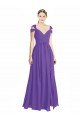 Shop Off the Shoulder Cap Sleeves Chiffon Bridesmaid Dress with Pleats Sydney