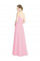 Shop Spaghetti Straps A-Line Chiffon Bridesmaid Dress Low Back Sydney