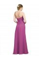 Shop Sweetheart Neckline Pleated Chiffon Bridesmaid Dress with Low Back Sydney