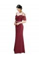 Draped Cold Shoulder Long Chiffon Bridesmaid Dress with Spaghetti Straps Sydney