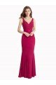 Shop V-Neck Mermaid Chiffon Bridesmaid Dress / Prom Dress with V-Back and Belt Sydney