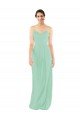 Shop Classic Long Chiffon Bridesmaid Dress with V-Neck Sydney