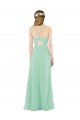 Shop Classic Long Chiffon Bridesmaid Dress with V-Neck Sydney