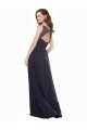 Shop Elegant Chiffon Bridesmaid Dress with V-Neck Lace Bodice Sydney