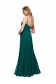 Shop Chiffon Bridesmaid Dress with Pleated Bodice and Straps Sydney