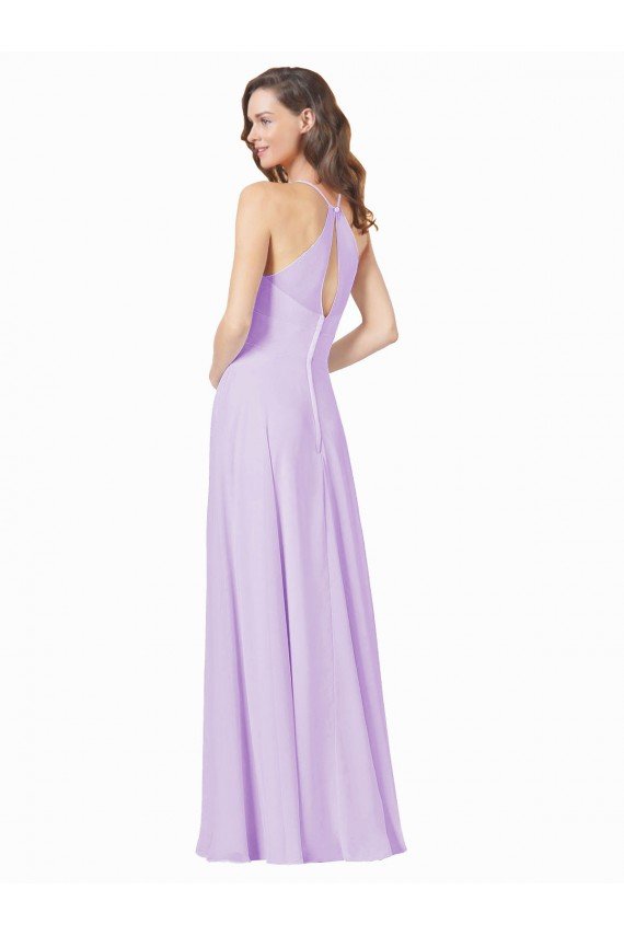 Shop Simple Chiffon Bridesmaid Dress with Pocket Sydney