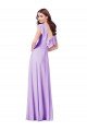 Shop Flutter Sleeves V-Neck Chiffon Bridesmaid Dress Sydney
