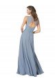 Surplice Bodice A-Line Long Chiffon Bridesmaid Dress Sydney