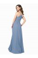 Shop A-Line Ruched V-Neckline Chiffon Bridesmaid Dress Sydney