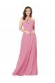 Shop Chiffon Bridesmaid Dress / Prom Dress with Keyhole Front Sydney