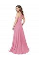 Shop Chiffon Bridesmaid Dress / Prom Dress with Keyhole Front Sydney