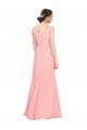 Luxe Chiffon Bridesmaid Dress with Shoulder Tip Gathered Bodice Sydney