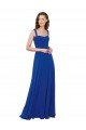 Shop Square Neck A-Line Long Floor Length Chiffon Bridesmaid Dress Sydney