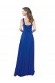 Shop Square Neck A-Line Long Floor Length Chiffon Bridesmaid Dress Sydney