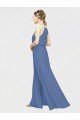 Shop High Halter Chiffon Bridesmaid Dress with Side Slit Sydney