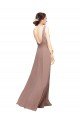 Shop V-Neck Sheath Chiffon Bridesmaid Dress with V-Back Sydney