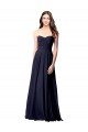 Shop Luxe Chiffon Bridesmaid Dress with Sweetheart Neckline and Shirred Bodice Sydney