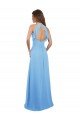 Shop Chiffon A-Line Bridesmaid Dress with Halter Neck and Ruffled Back Straps Sydney