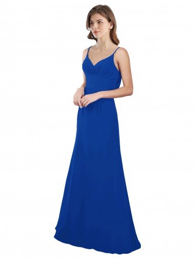 Shop Softly Flared Chiffon Bridesmaid Dress with Sweetheart Neckline Sydney