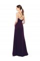 Shop Floor Length A-Line Chiffon Bridesmaid Dress with Criss Cross Back Sydney
