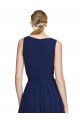 Shop V-Neck Ruched Chiffon Bridesmaid Dress with Waistband Sydney