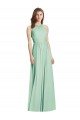 Cutout Open Back Shirred Halter Maxi Bridesmaid Dress Sydney