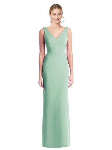 Shop Sleeveless Tie Back Chiffon Trumpet Chiffon Bridesmaid Dress Sydney