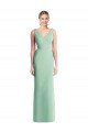 Shop Sleeveless Tie Back Chiffon Trumpet Chiffon Bridesmaid Dress Sydney