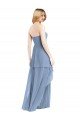 Strapless Chiffon Bridesmaid Dress with Skirt Overlay Sydney