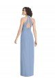 Shop V-Neck Halter Back Straps Chiffon Formal Bridesmaid Dress Sydney