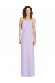 Shop Full Length Lux Chiffon Blouson Bodice Bridesmaid Dress Sydney