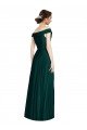 Shop Full length Off the Shoulder Chiffon Bridesmaid Dress Sydney