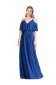 Shop Spaghetti Straps V-Neck Chiffon Bridesmaid Dress with Sash Tie Sydney