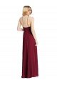 Shop High-Neck Maxi Bridesmaid Dress with Front Slit Sydney