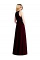 Shop Sleeveless Halter Chiffon Maxi Bridesmaid Dress Sydney