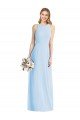 Shop Sleeveless Halter Chiffon Maxi Bridesmaid Dress Sydney