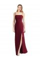 Shop Tie-Back Cutout Trumpet Chiffon Bridesmaid Dress with Front Slit Sydney