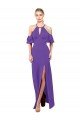 Shop Slim A-Line Chiffon Bridesmaid Dress with Off The Shoulder Ruffle Sleeves Sydney